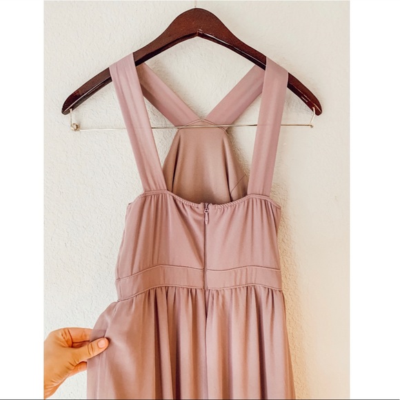 Lulu’s Air of Romance Taupe Maxi Dress - Picture 3 of 8